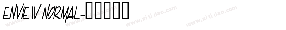 Enview Normal字体转换